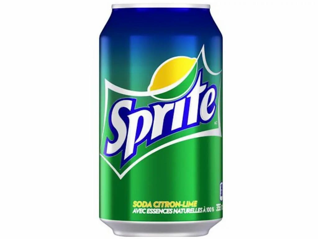 Sprite can.