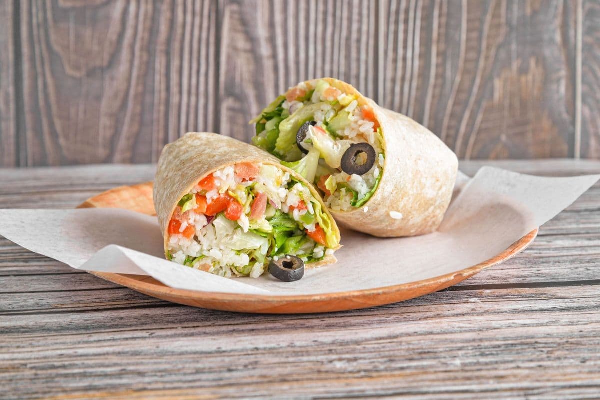 Greek Chicken Wrap