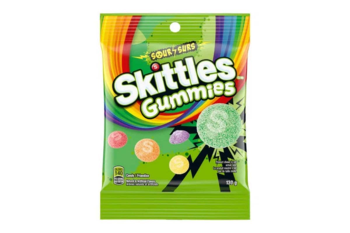 Skittles Gummies Sour (130 g)