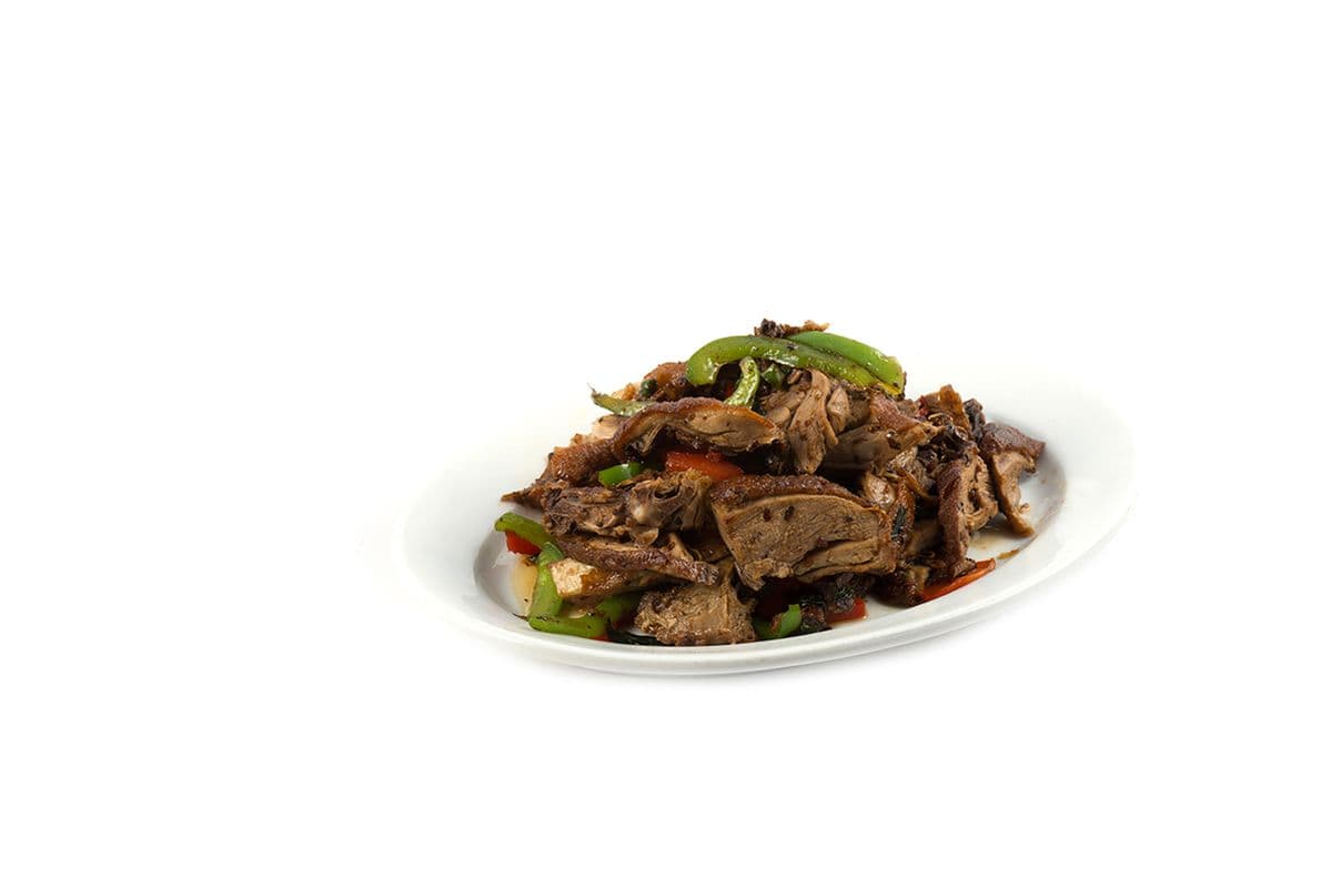 72. Un Canard entier sauté Thai / Whole duck thai style
