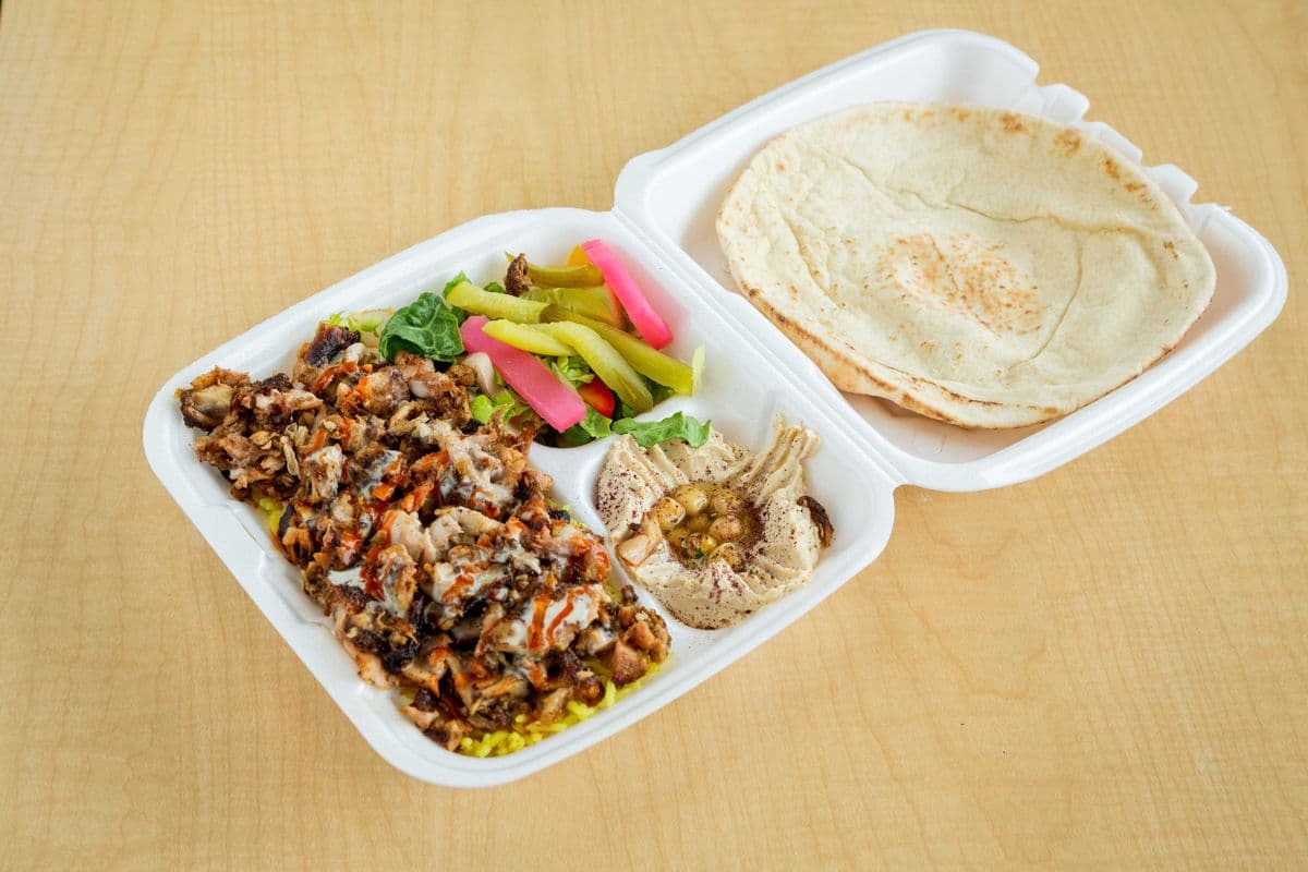 Beef Donair (Gyro) Platter