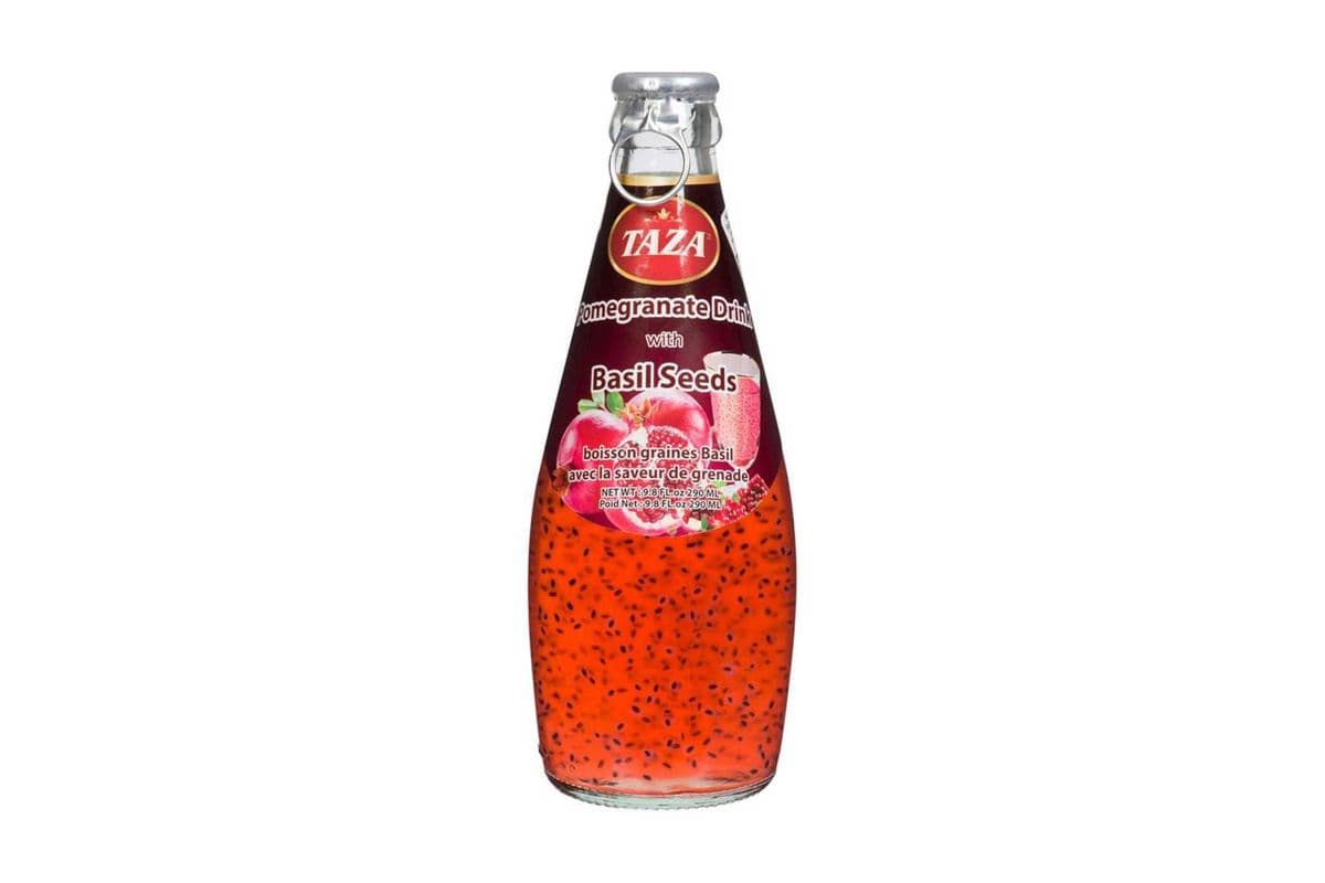 Taza Pomegranate Basil Seed Drink (290 ml)