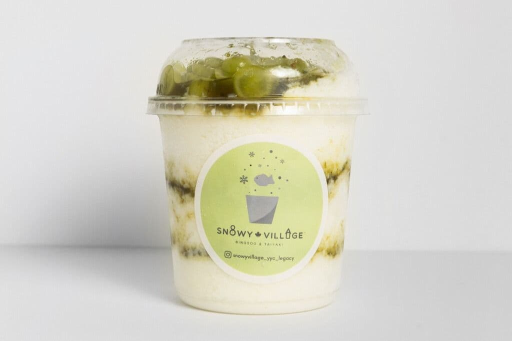 Green Grapes Bingsoo (Large)