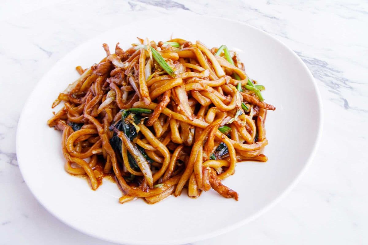 [Promo] Shanghai Fried Noodles with Chicken 上海粗炒麵 (雞)