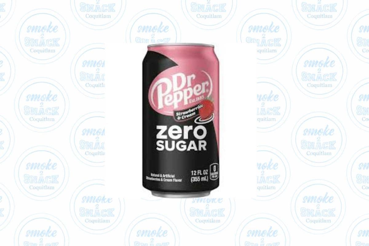 Drpepper Strawberries & Cream Zero Sugar 355ml