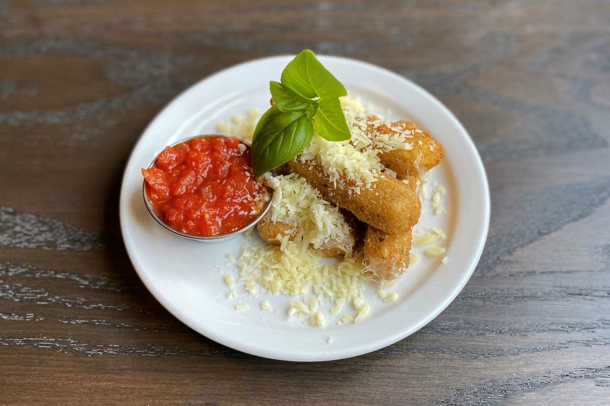 Fried Mozzarella Sticks