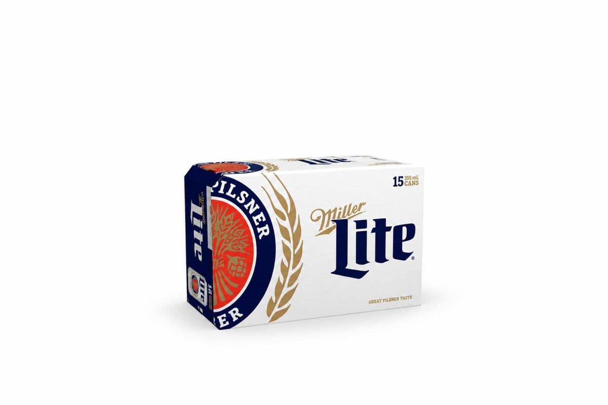 MILLER LITE (15 x 355ml Cans)