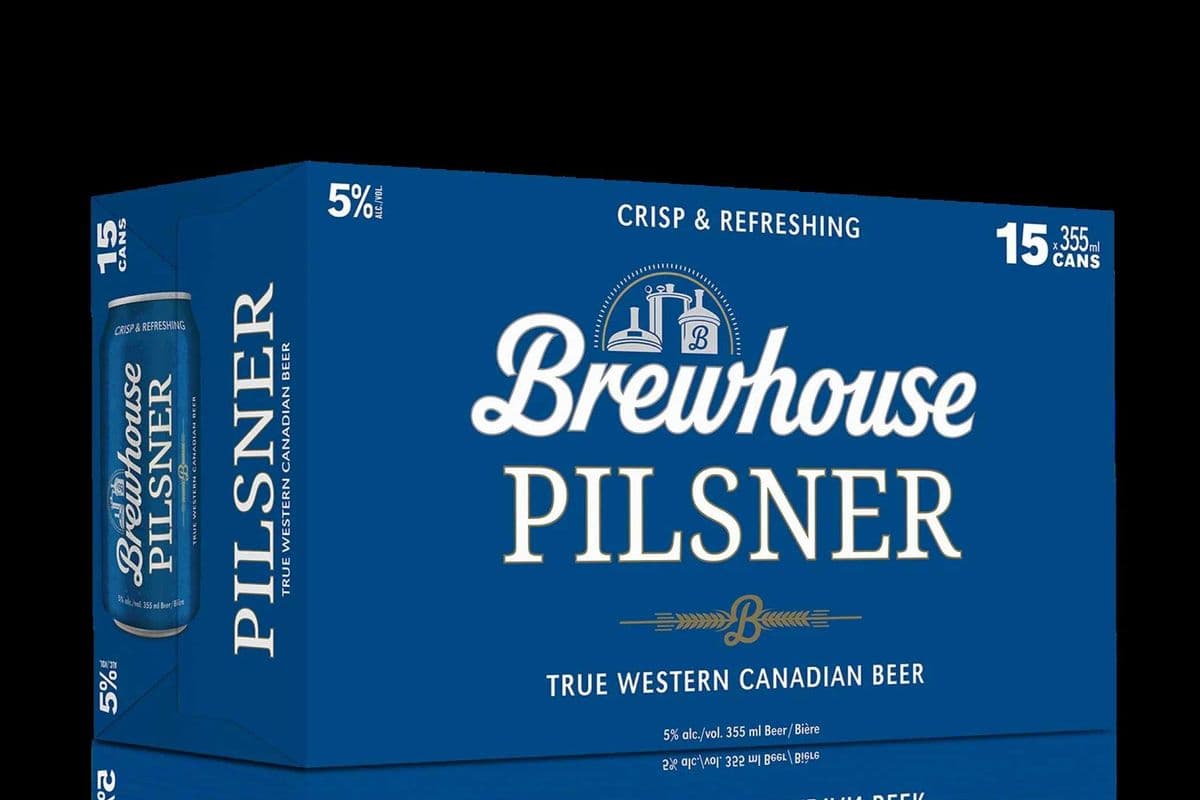 Brewhouse Pilsner Crisp & Refreshing Beer (15 x355ML) (1 x 355ML)