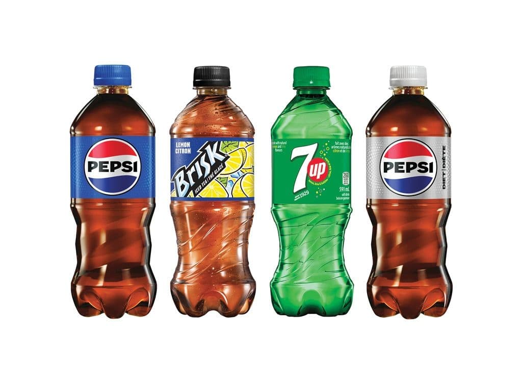 4 Pack of Bottled Drinks