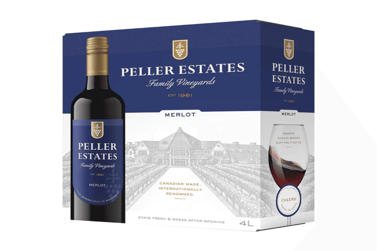 Peller Merlot, Bag In Box Red Wine (1 x 4 L)