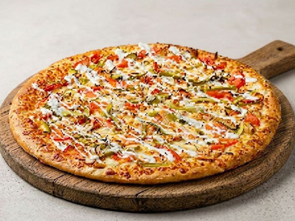 CHICKEN SHAWARMA PIZZA