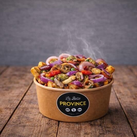 Poutine aux légumes / Poutine with Vegetables