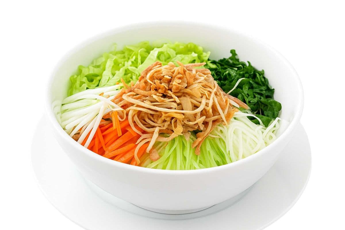 V14. Bún végétarien au tofu et nems | Vegetarian Vermicelli with Tofu & Rolls | Bún chay đậu hũ chả giò