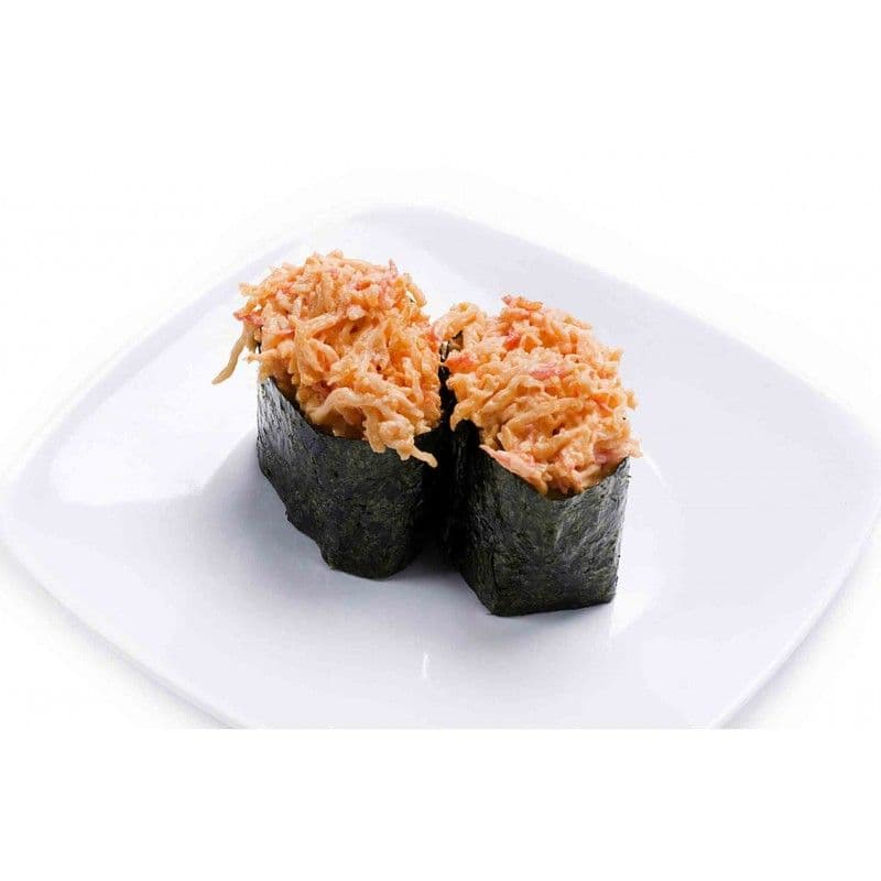 Spicy Crab Meat Sushi (2 pcs)