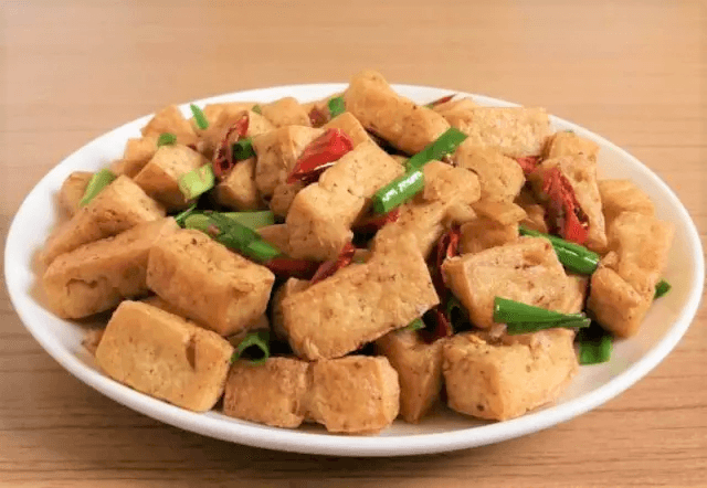 Tofu frit avec sel et poivre / Salt and Pepper Fried Tofu