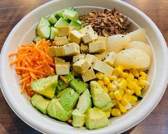 Smoked Tofu Poke Bowl