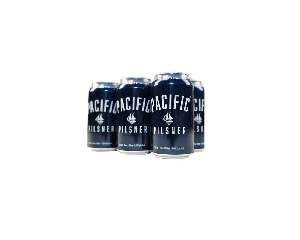 Pacific Pilsner Can (6 Pack) (1 x 355ml)