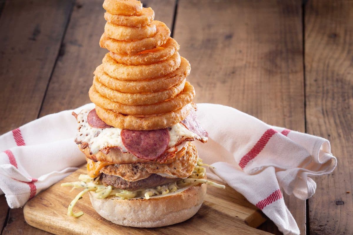 The Juicy-Biggie Burger Combo
