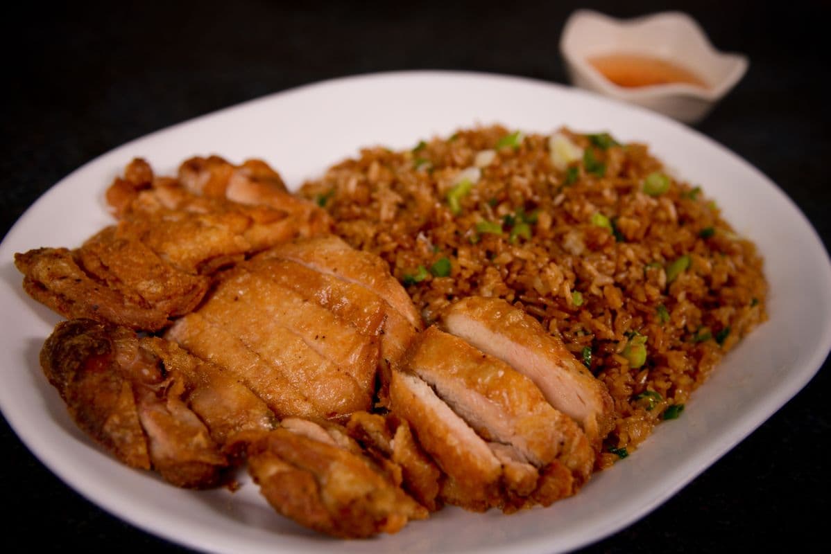 Chicken Fried Rice with Fish Sauce