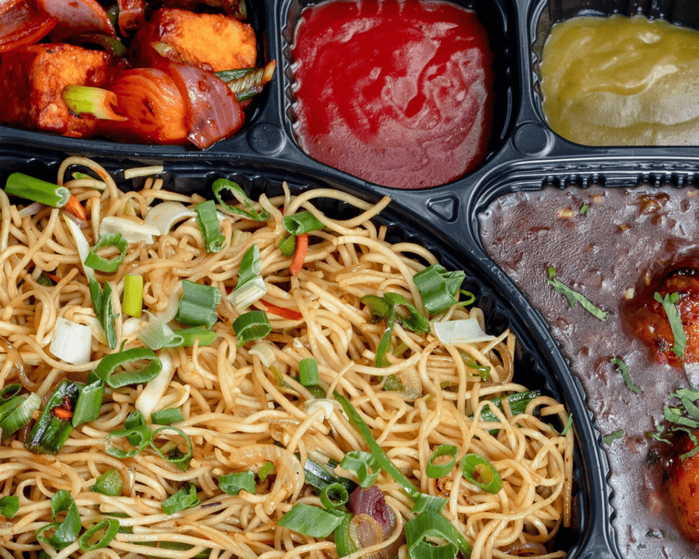 Gravy Protein and Noodle