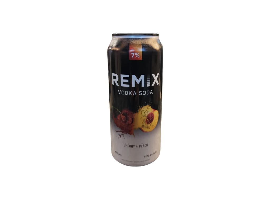 Remix - Cherry Peach Tall Can (473ml)