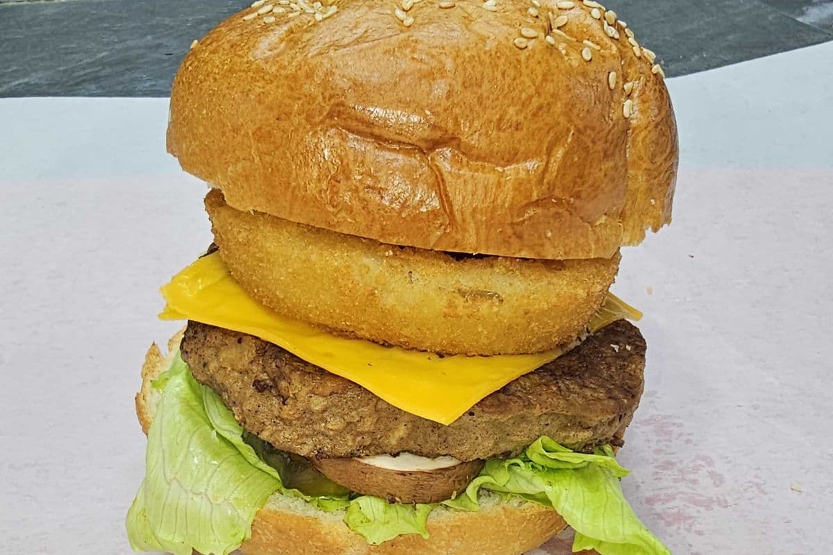 Happy Veggie Burger