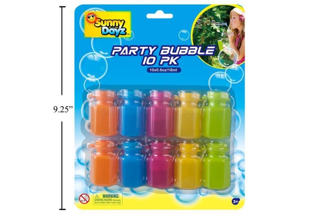 Bubbles With Wand  (10 Pack)