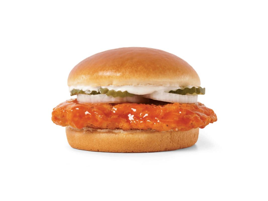 Sandwich au poulet épicé, sauce / Spicy Buffalo Chicken Sandwich Combo (Moyen / Medium)