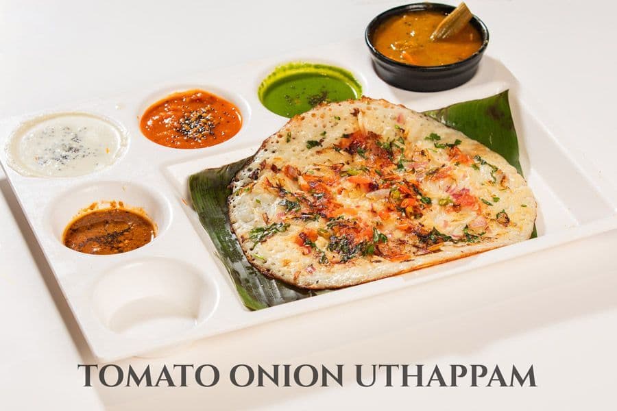 Tomato Onion Uthappam