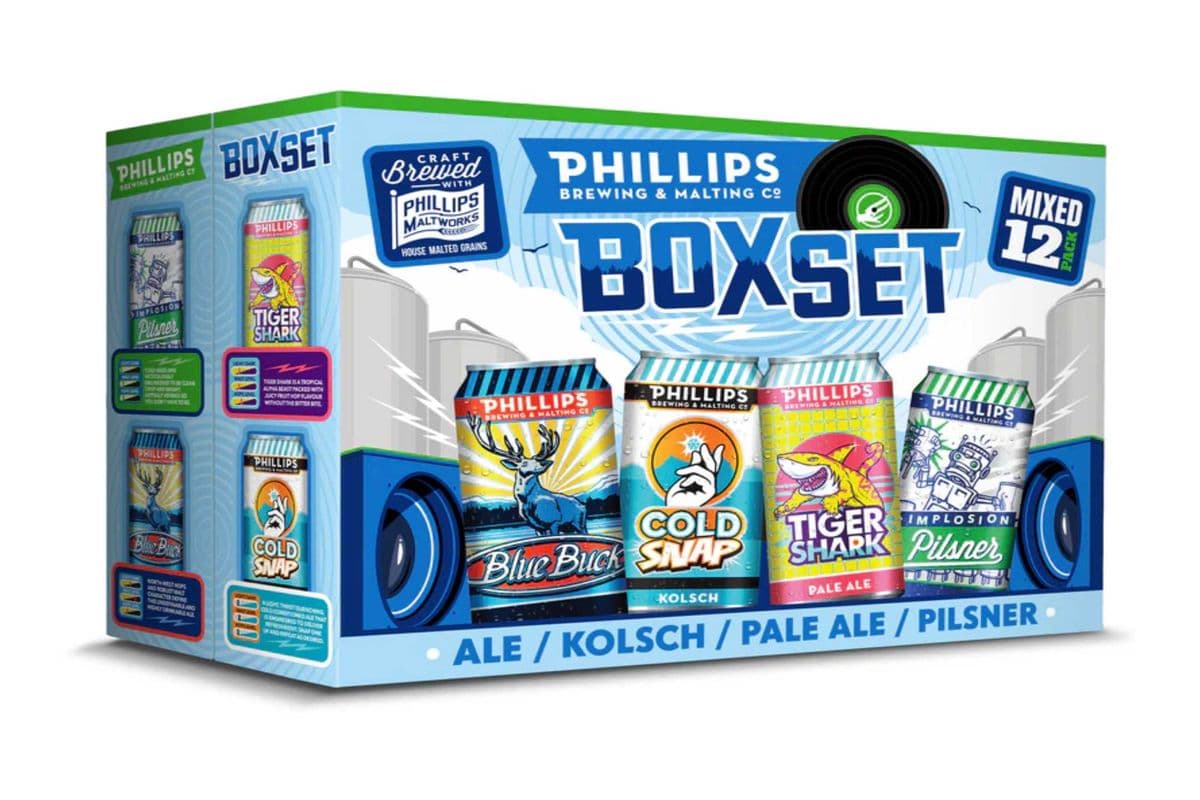 PHILLIPS BOX SET MIXED PACK CANS (12 x 355 ML) (12 x 12*355ml)