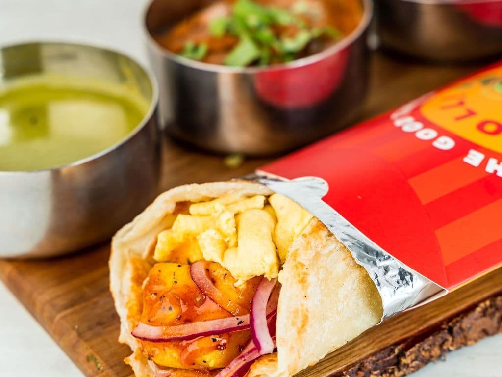 Kathi Roll Meal