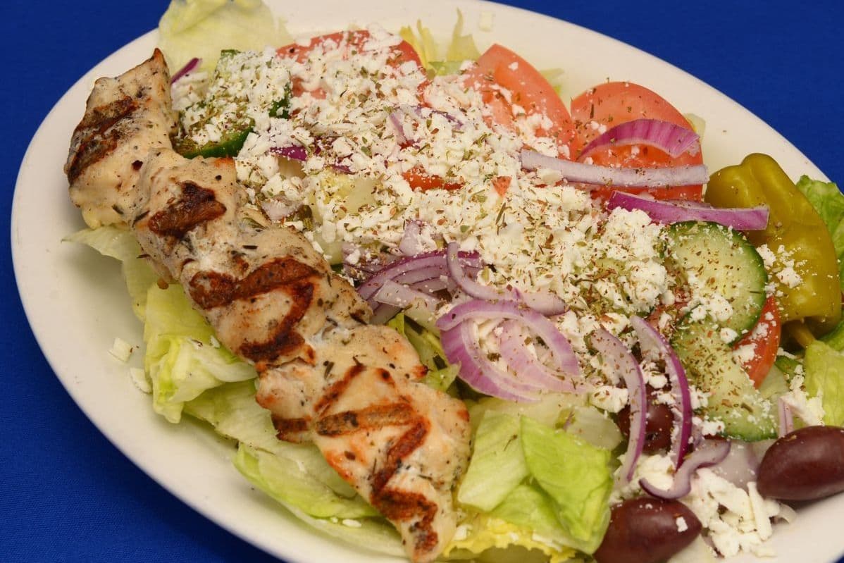 Chicken Greek Salad