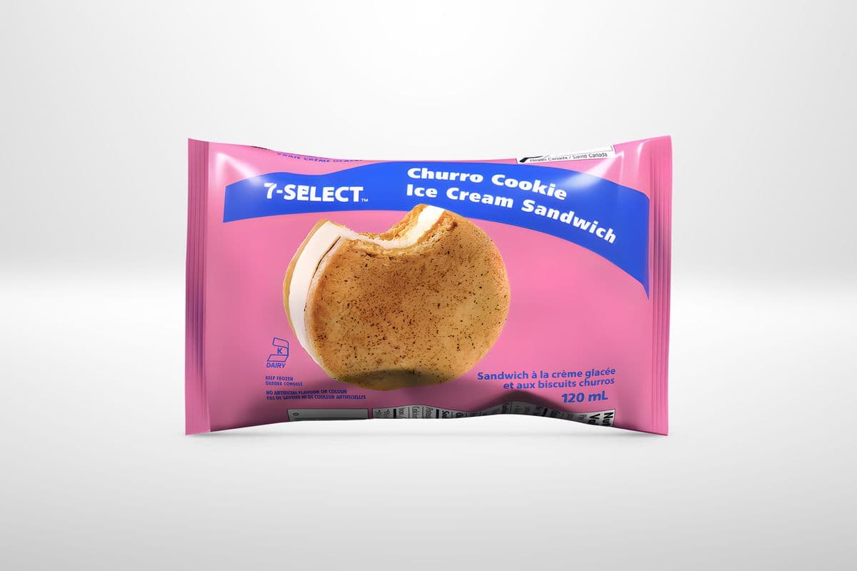 7-Select Churro Ice Cream (120 ml)