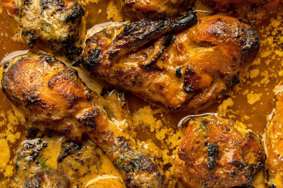 Classic BBQ Tandoori Chicken Gravy Combo (Full Chicken)