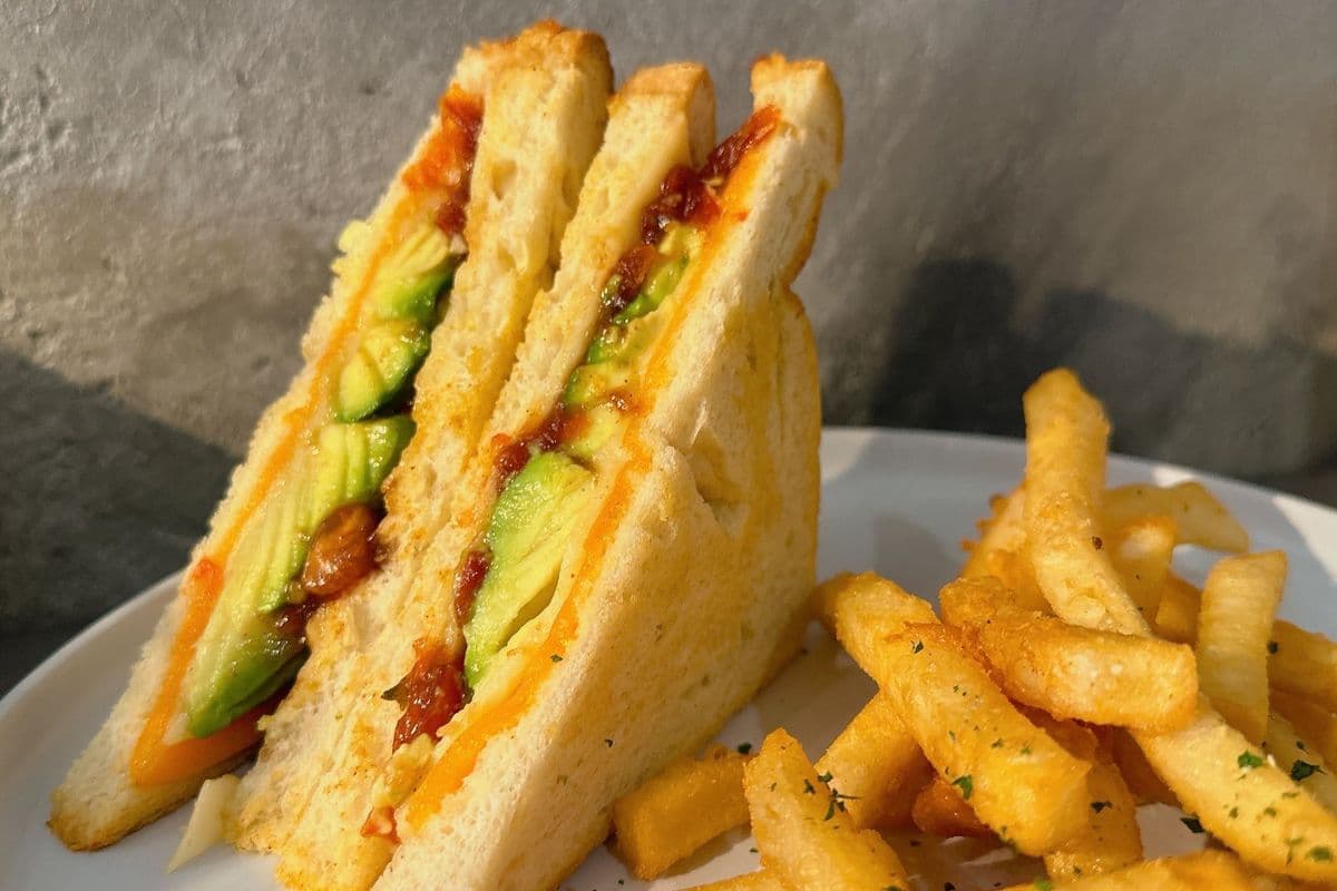 Triple Cheese and Avocado
