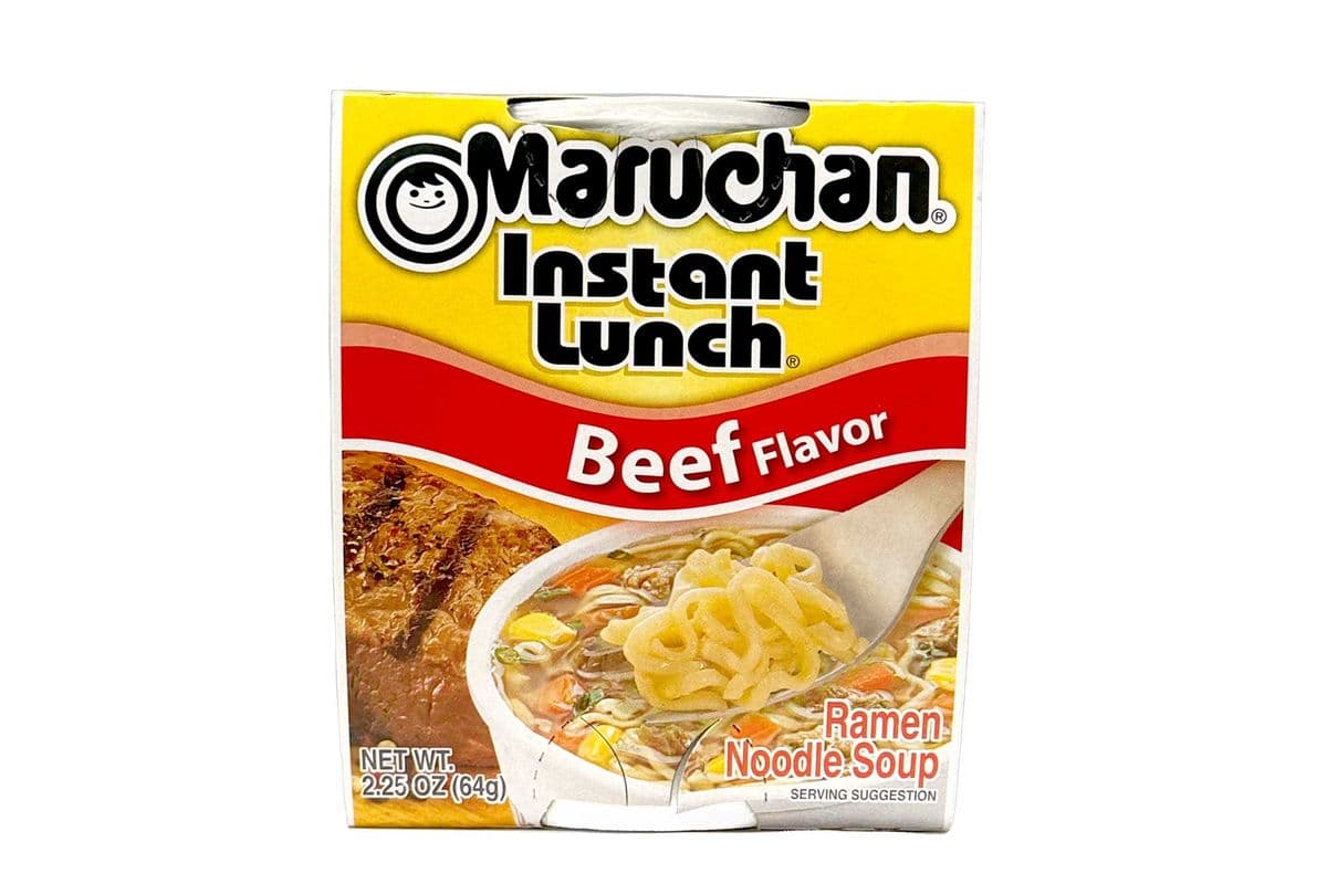 Instant Soup Maruchan Beef 2.25oz (64g)