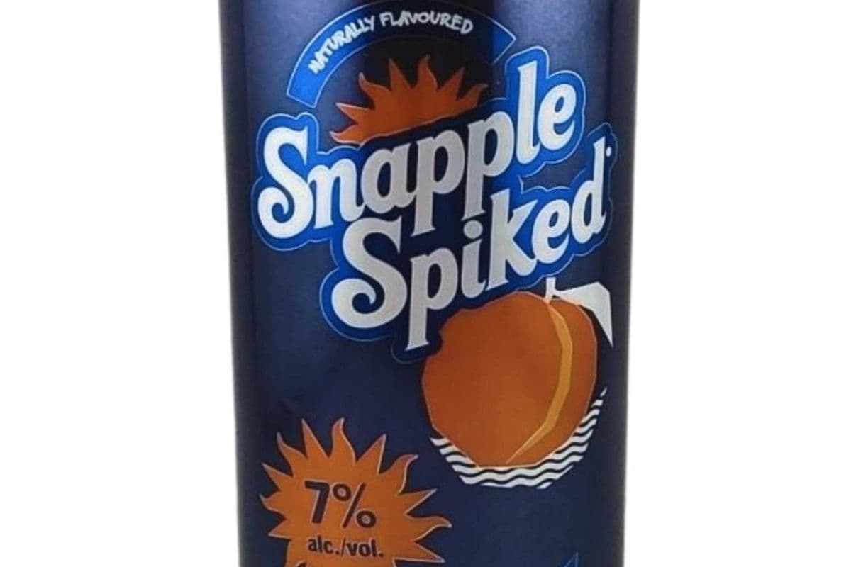 SNAPPLE SPIKED 7% PEACH 458ML (1 x 458 ML)