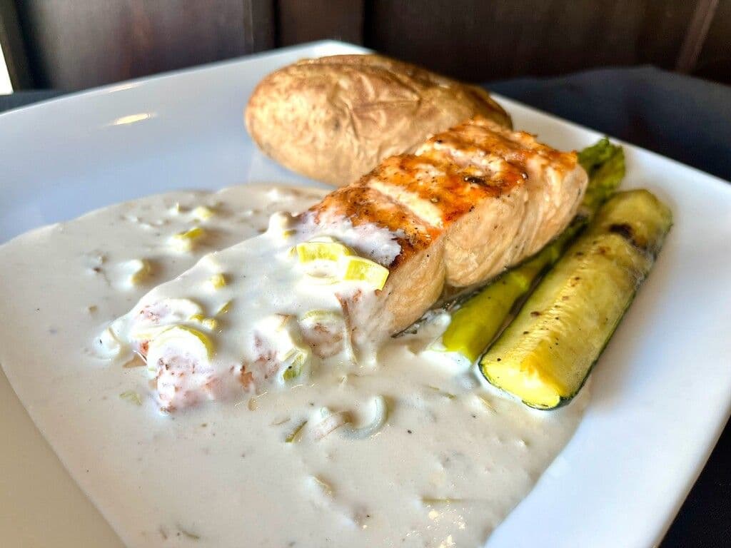 Saumon crèmeux poireaux Sans Gluten