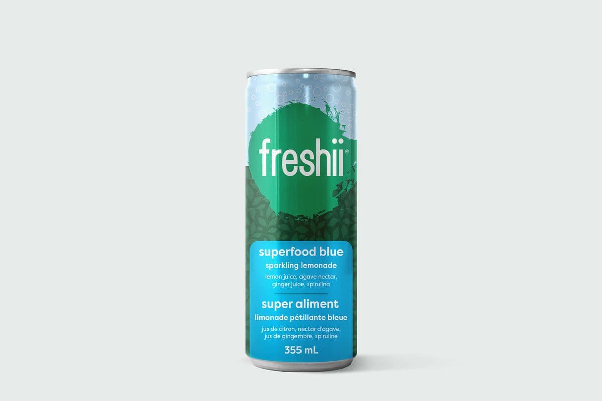 Superfood Blue Sparkling Lemonade