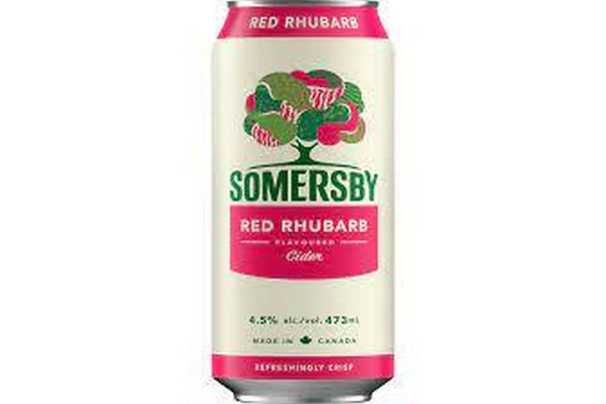 SOMERSBY RED RHUBARB 4PK 473ML (4PK)