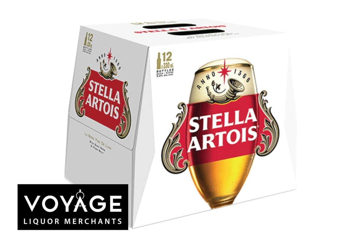 Stella Artois Belgian Pilsner (12 x 330 ml)