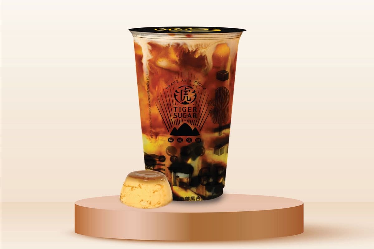 3. Black Sugar Pudding Milk