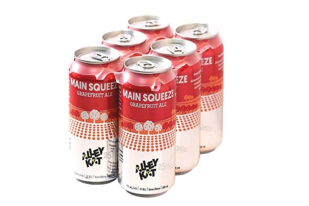 Alley Kat Main Squeeze Grapefruit Ale 4 Cans (4 x 355 ml)
