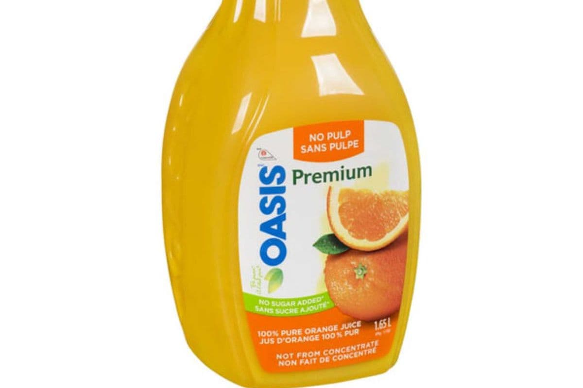 Oasis Jus d'Orange 100% Pur/100% Pure Orange Juice (1.65L)