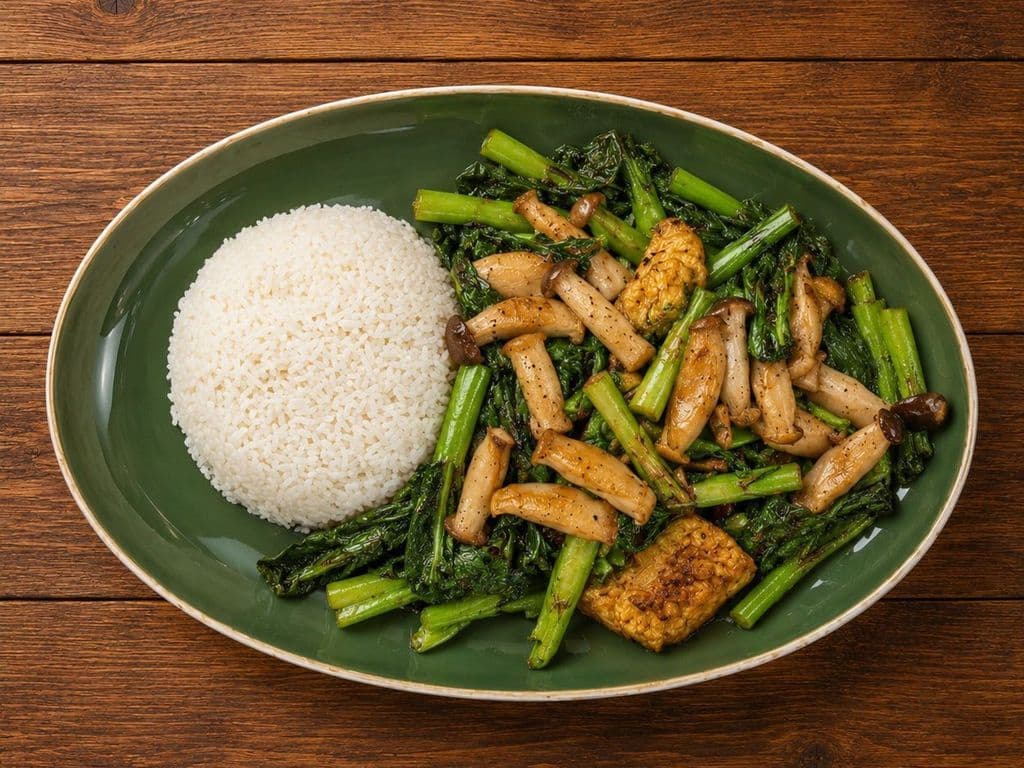 VEGGIES AND RICE / LÉGUMES SAUTÉS ET RIZ