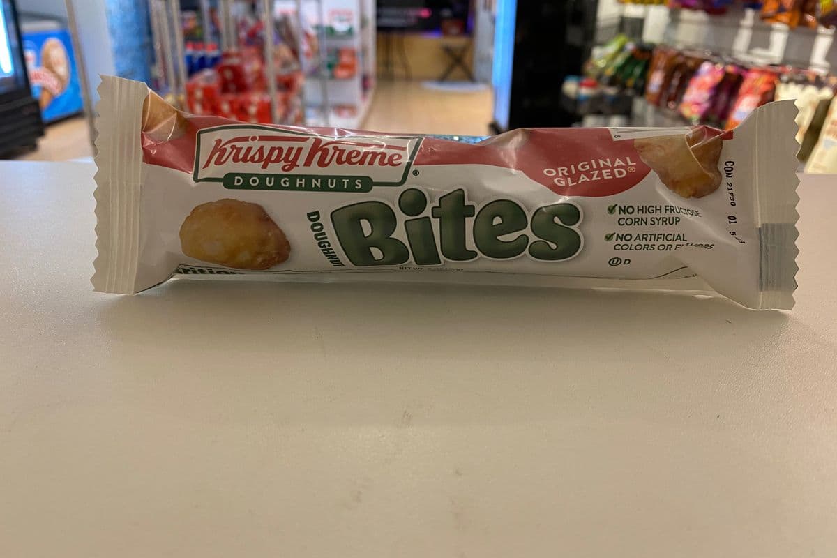Krispy Cream Original Glazed Donut bites