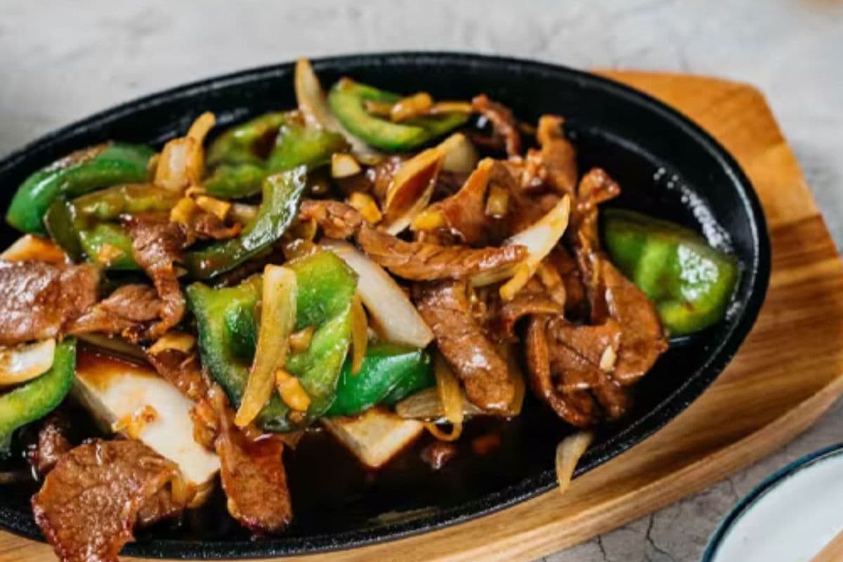 LAMB PEPPER STIR FRY