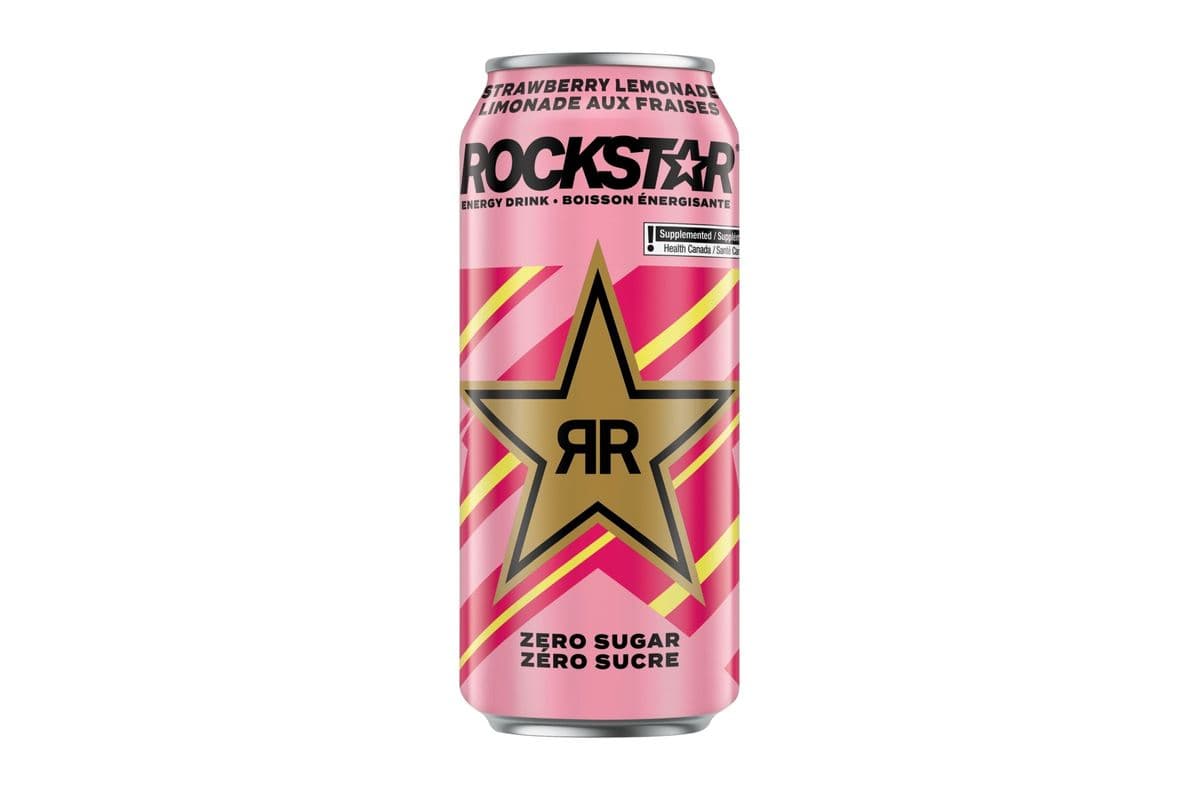 Rockstar Zero Sugar Strawberry Lemonade (473 ml) 1420792