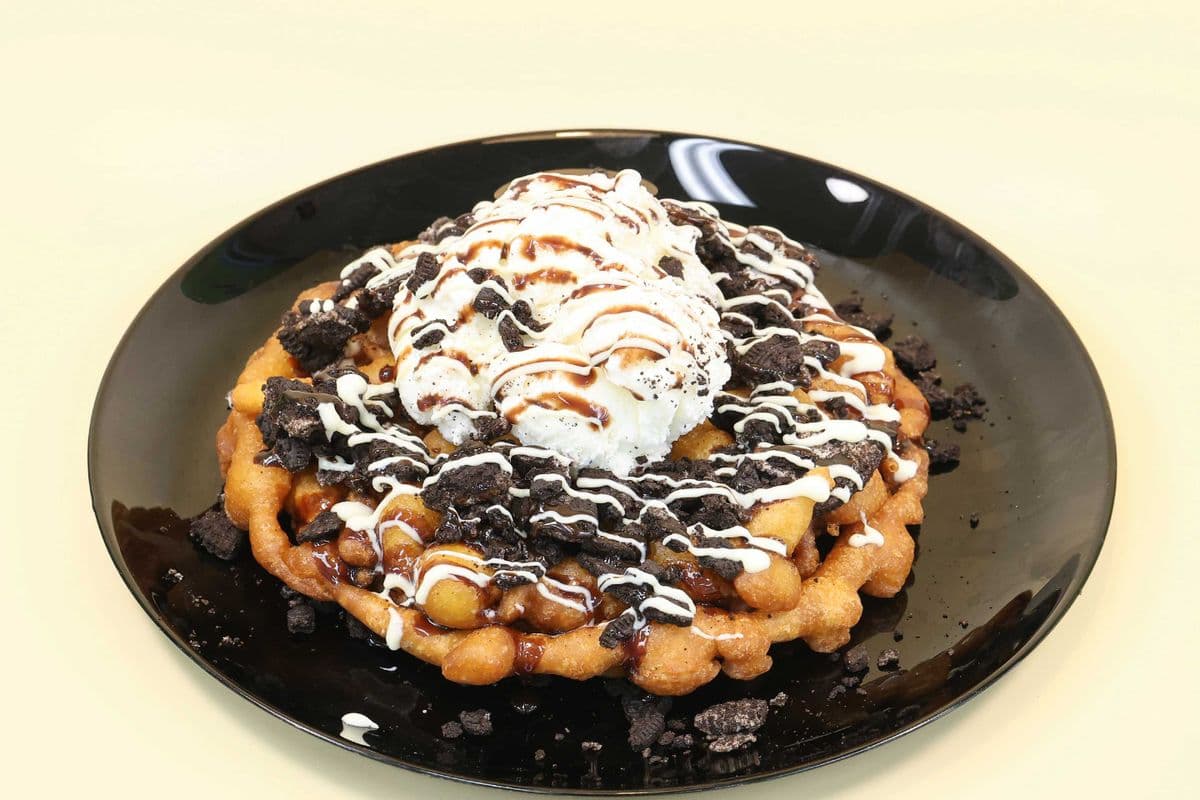 Sunrise to sunset Funnel Cake