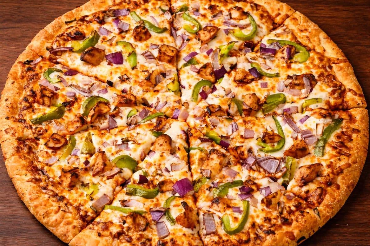 6. BBQ Chicken Pizza -8" Mini
